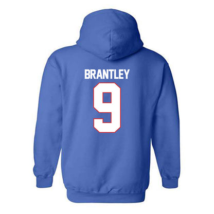LA Tech - NCAA Football : Joshua Brantley - Generic Shersey Hooded Sweatshirt-1