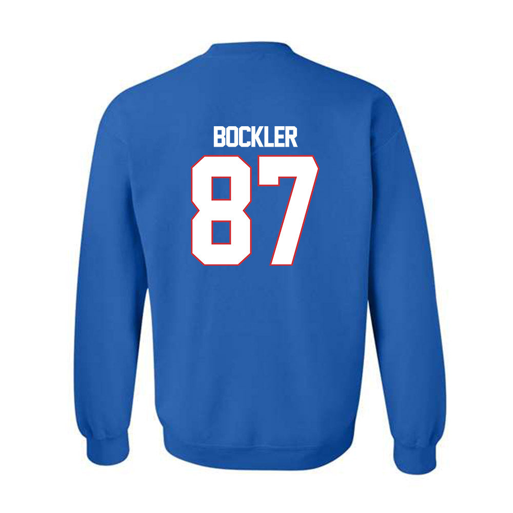 LA Tech - NCAA Football : Brayden Bockler - Generic Shersey Crewneck Sweatshirt-1