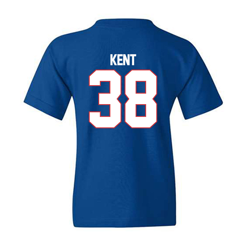 LA Tech - NCAA Football : Kaegank Kent - Generic Shersey Youth T-Shirt-1