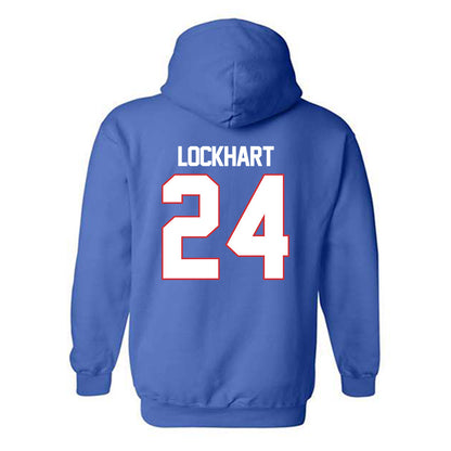 LA Tech - NCAA Football : Javari Lockhart - Generic Shersey Hooded Sweatshirt-1