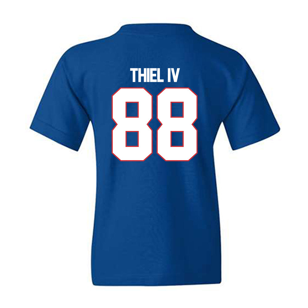LA Tech - NCAA Football : Johnnie Thiel IV - Generic Shersey Youth T-Shirt-1