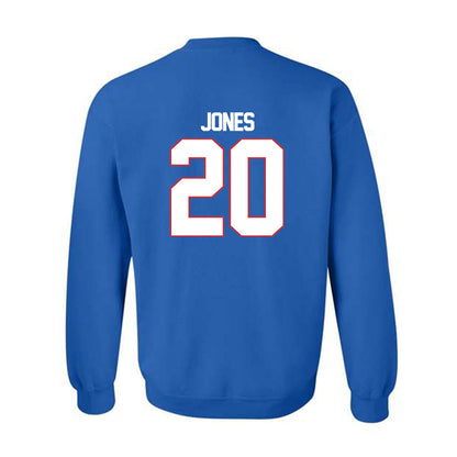 LA Tech - NCAA Football : Ty Jones - Generic Shersey Crewneck Sweatshirt-1