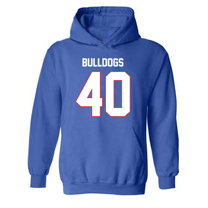 LA Tech - NCAA Football : Ayden Combs - Generic Shersey Hooded Sweatshirt-0