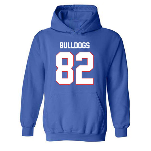 LA Tech - NCAA Football : Luke Seib - Generic Shersey Hooded Sweatshirt-0