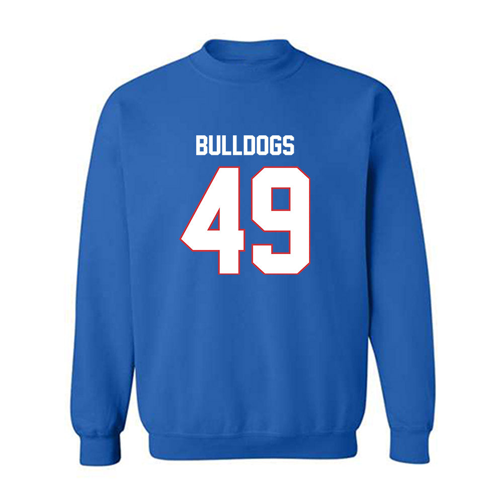 LA Tech - NCAA Football : James Predtechenskis - Generic Shersey Crewneck Sweatshirt-0