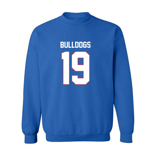 LA Tech - NCAA Football : John Tarvin - Generic Shersey Crewneck Sweatshirt-0