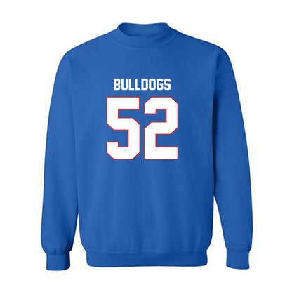 LA Tech - NCAA Football : Troy Smith III - Generic Shersey Crewneck Sweatshirt-0