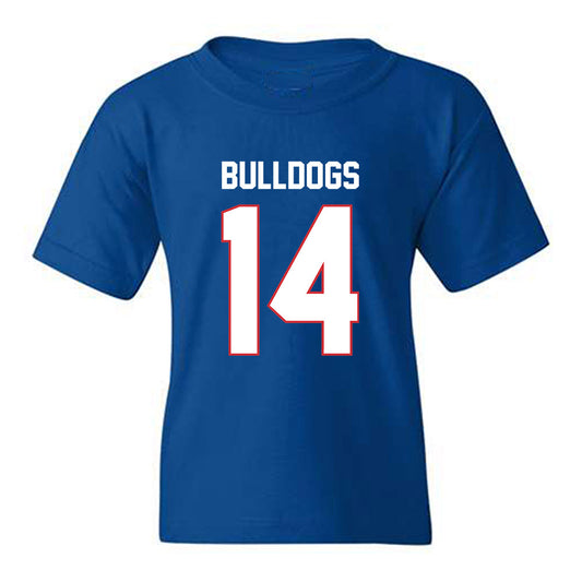 LA Tech - NCAA Football : Damien Richard II - Generic Shersey Youth T-Shirt-0