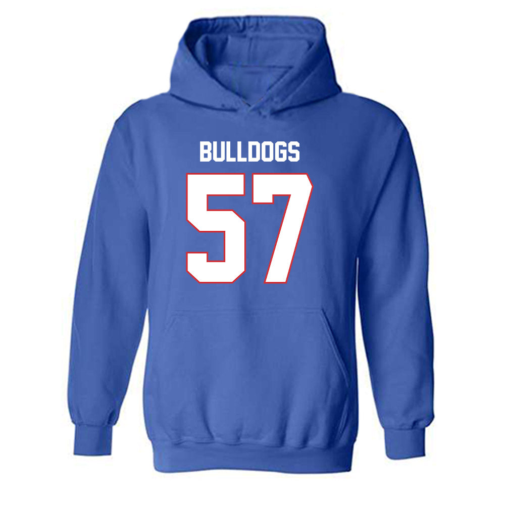 LA Tech - NCAA Football : Tadan Bingham - Generic Shersey Hooded Sweatshirt-0