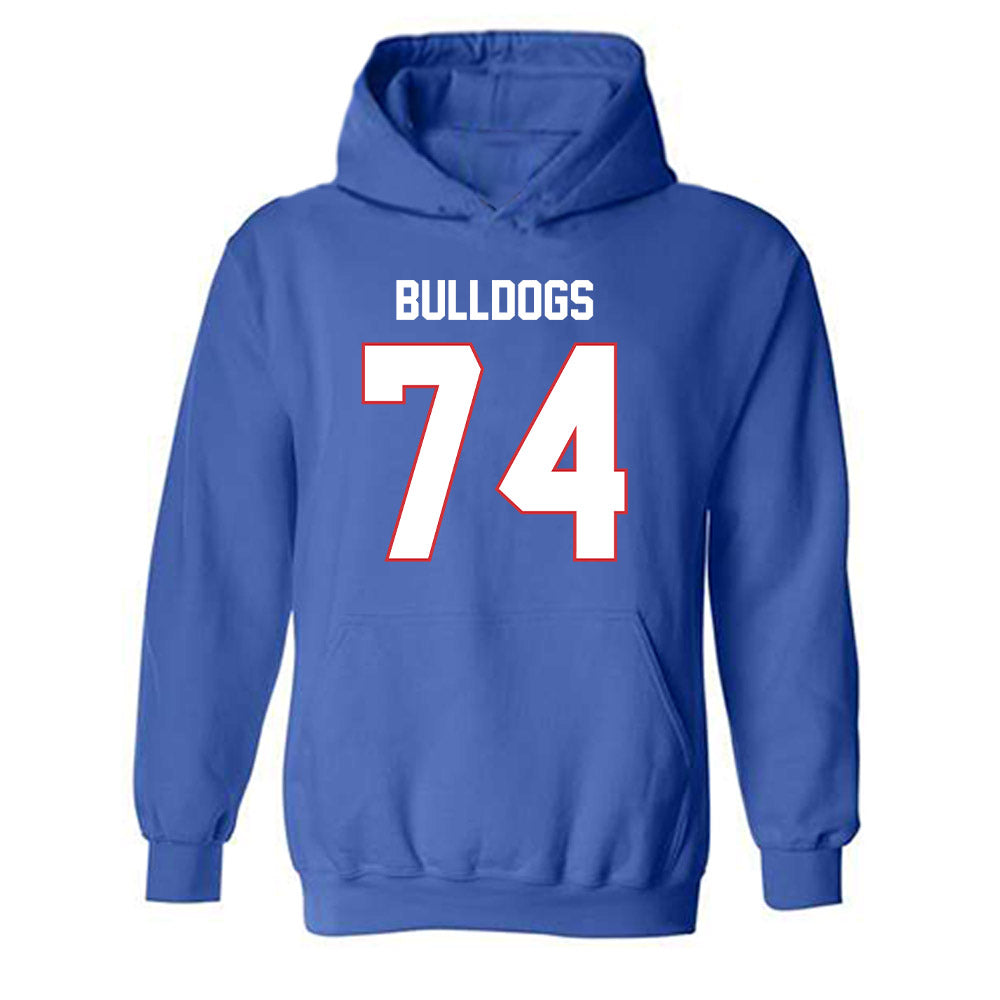 LA Tech - NCAA Football : Jamon Lee Jr. - Generic Shersey Hooded Sweatshirt-0
