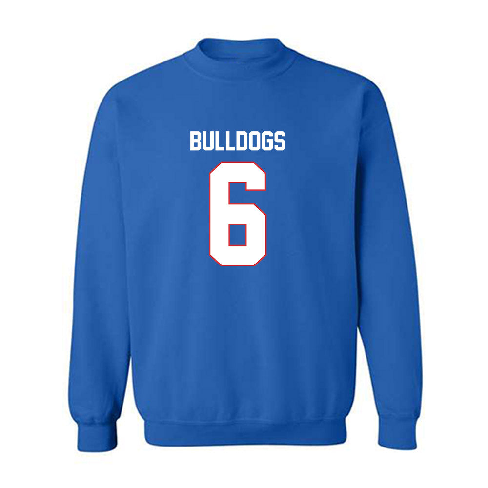 LA Tech - NCAA Football : Marcus Calwise - Generic Shersey Crewneck Sweatshirt-0