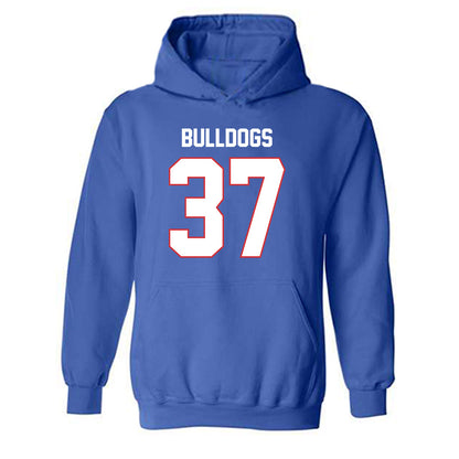 LA Tech - NCAA Football : Zachary Jackson - Generic Shersey Hooded Sweatshirt-0