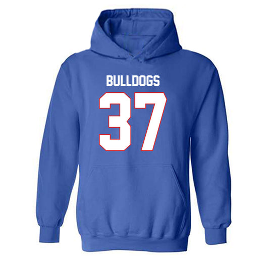 LA Tech - NCAA Football : Zachary Jackson - Generic Shersey Hooded Sweatshirt-0