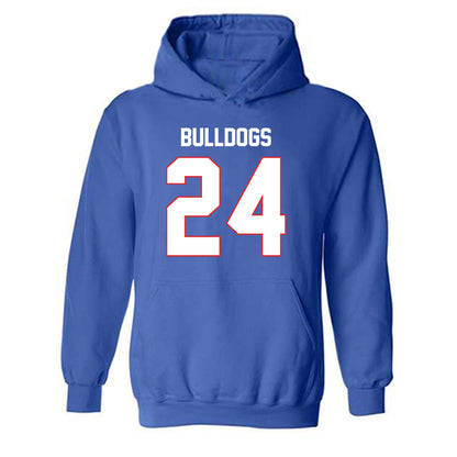 LA Tech - NCAA Football : Alonzo Jackson Jr. - Generic Shersey Hooded Sweatshirt-0