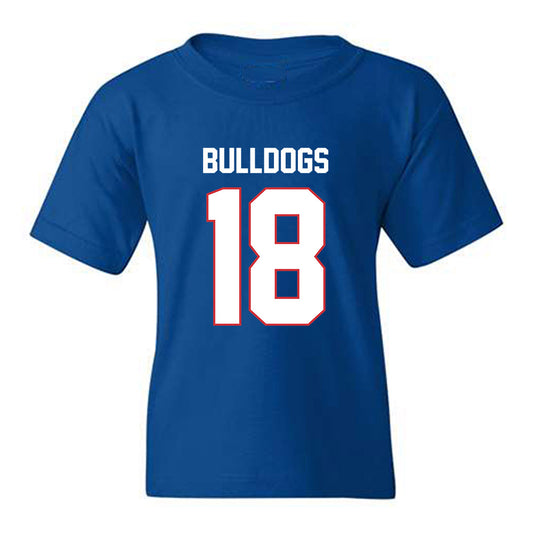 LA Tech - NCAA Football : Jaitlin Hampton - Generic Shersey Youth T-Shirt-0