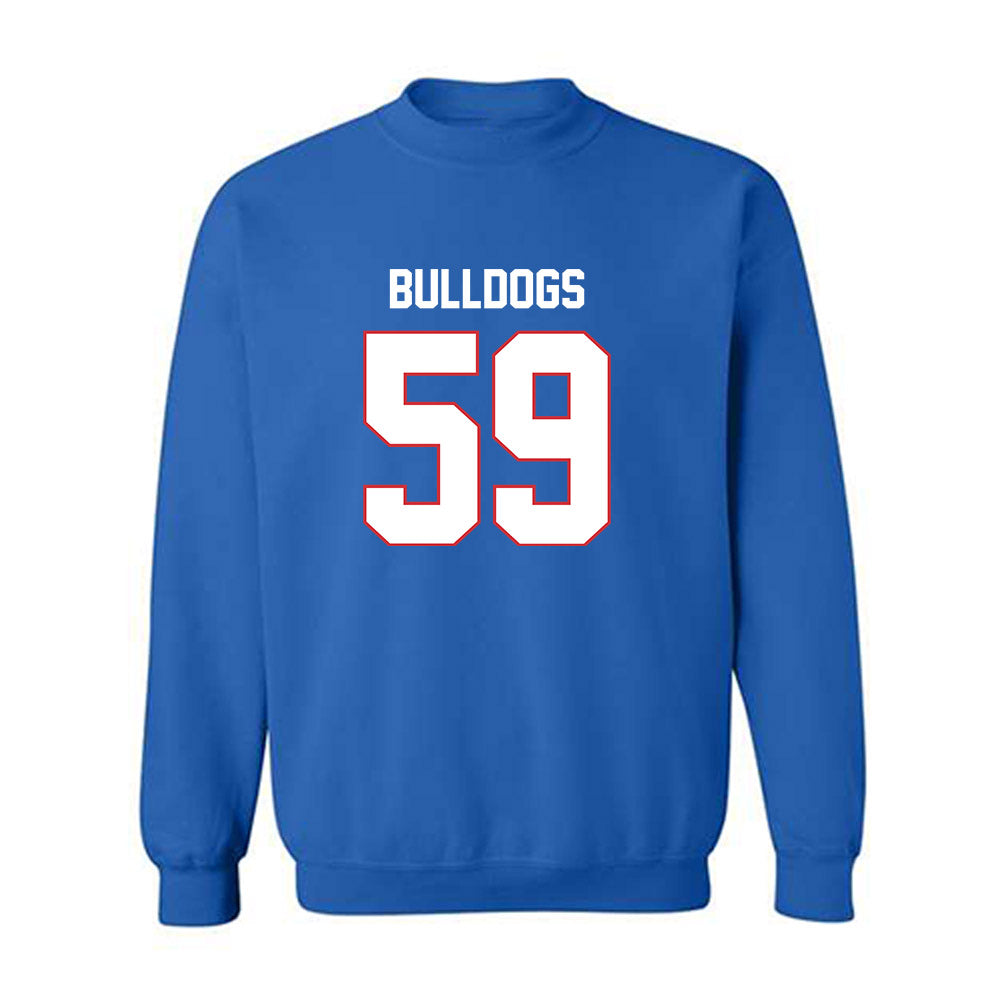 LA Tech - NCAA Football : Jake Riggs - Generic Shersey Crewneck Sweatshirt-0
