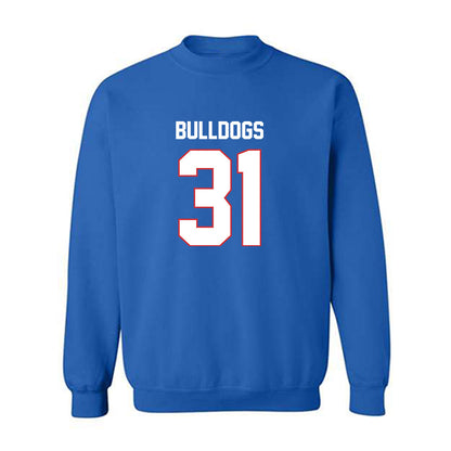 LA Tech - NCAA Football : Will Fendley - Generic Shersey Crewneck Sweatshirt-0