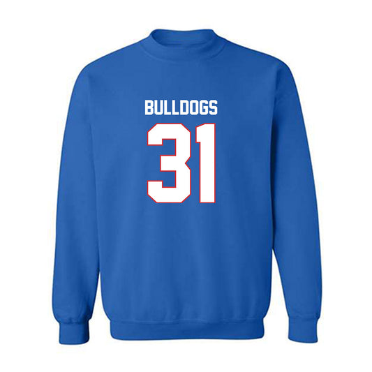 LA Tech - NCAA Football : Will Fendley - Generic Shersey Crewneck Sweatshirt-0