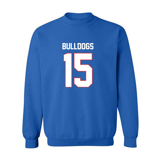 LA Tech - NCAA Football : David Pierro - Generic Shersey Crewneck Sweatshirt-0