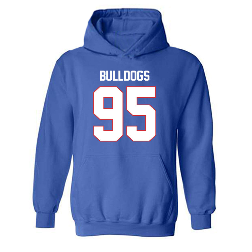 LA Tech - NCAA Football : Trevell Vivians - Generic Shersey Hooded Sweatshirt