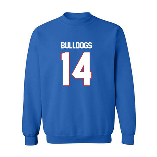 LA Tech - NCAA Football : Damien Richard II - Generic Shersey Crewneck Sweatshirt-0