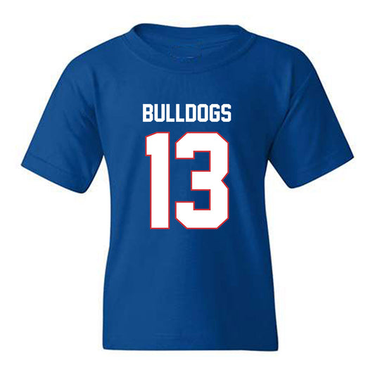 LA Tech - NCAA Football : Marcus Moultrie III - Generic Shersey Youth T-Shirt-0