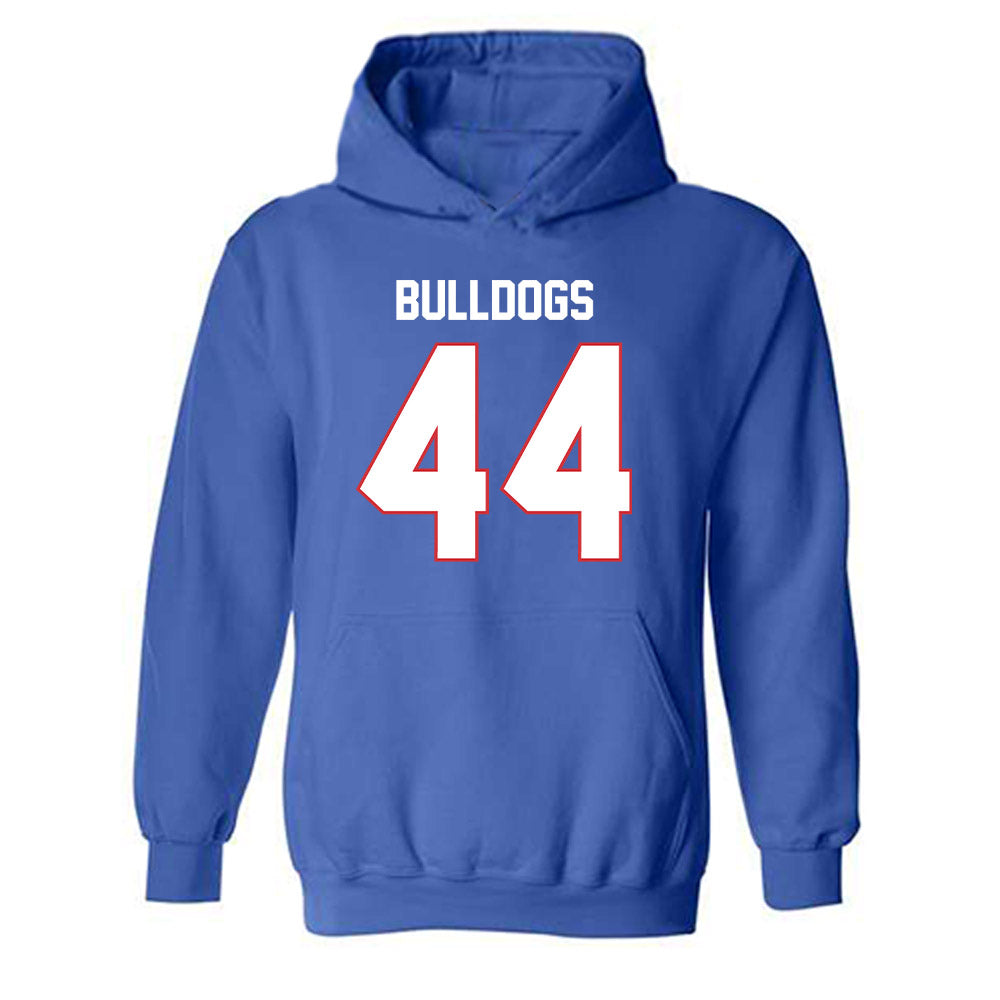 LA Tech - NCAA Football : Kaleb Coleman - Generic Shersey Hooded Sweatshirt-0