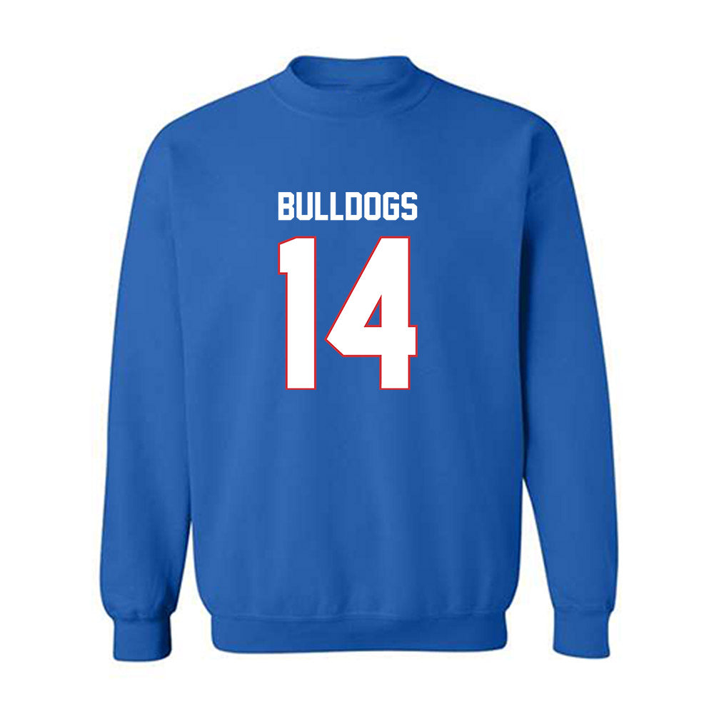 LA Tech - NCAA Football : Brady Vodicka - Generic Shersey Crewneck Sweatshirt-0