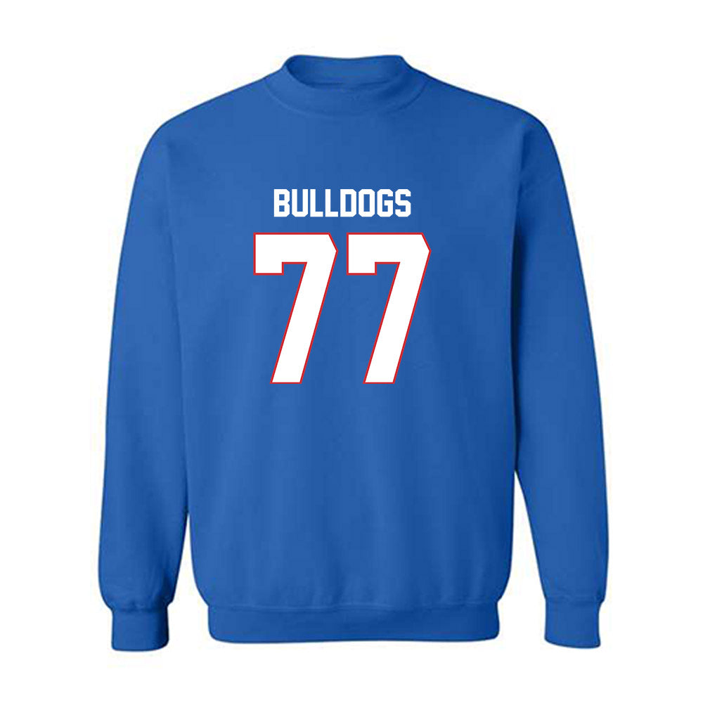 LA Tech - NCAA Football : Aric Adcock - Generic Shersey Crewneck Sweatshirt-0