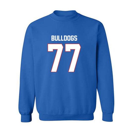 LA Tech - NCAA Football : Aric Adcock - Generic Shersey Crewneck Sweatshirt-0