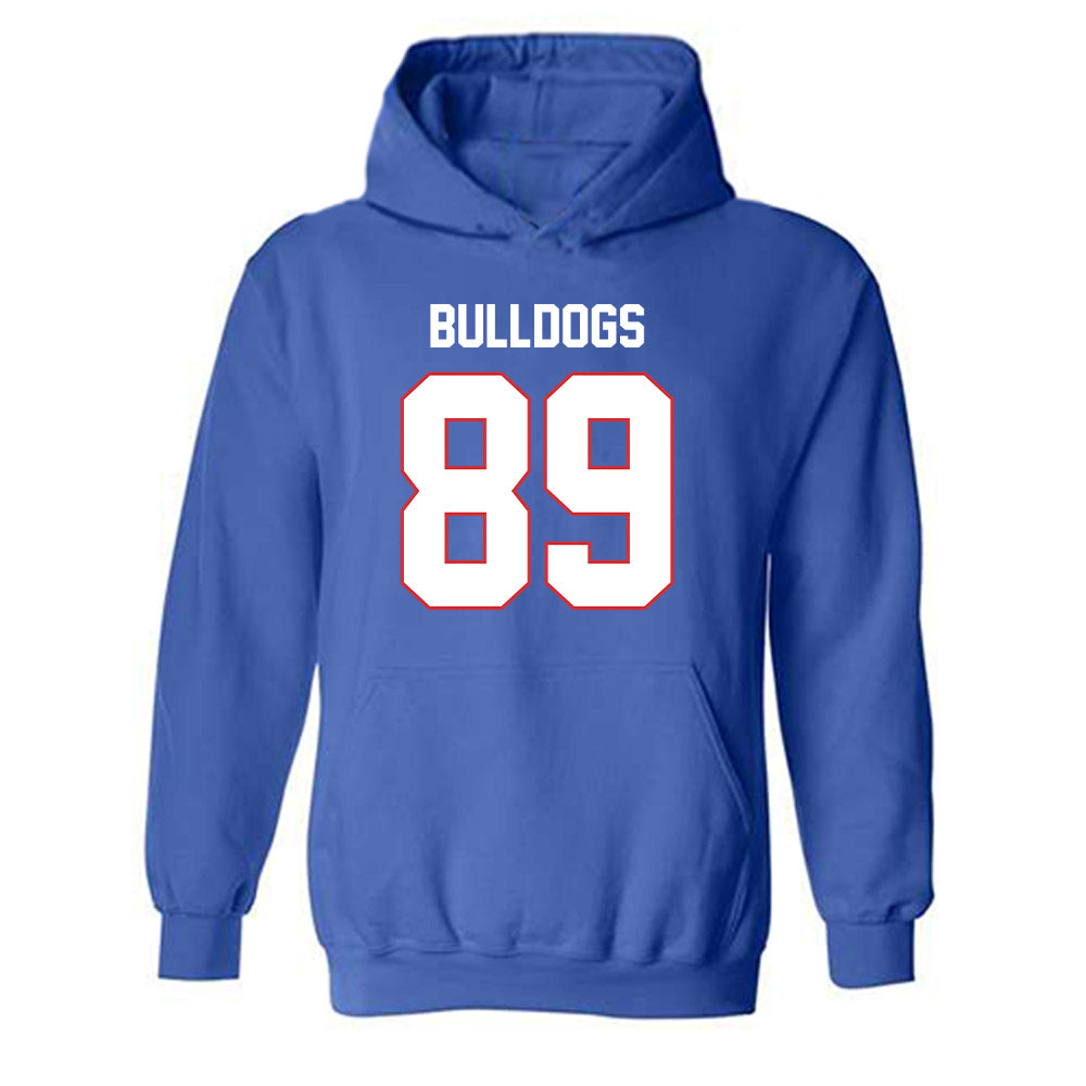 LA Tech - NCAA Football : Chase Grosfeld - Generic Shersey Hooded Sweatshirt-0