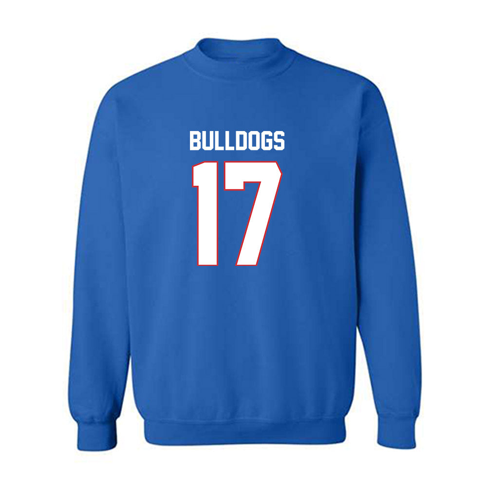 LA Tech - NCAA Football : Demario Bookhart - Generic Shersey Crewneck Sweatshirt-0