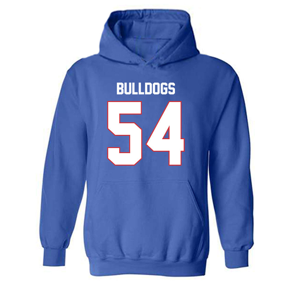 LA Tech - NCAA Football : Justice Williams - Generic Shersey Hooded Sweatshirt-0