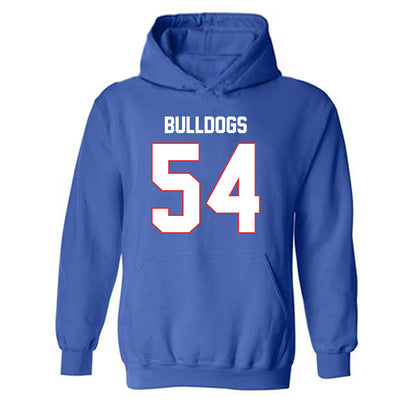 LA Tech - NCAA Football : Justice Williams - Generic Shersey Hooded Sweatshirt-0