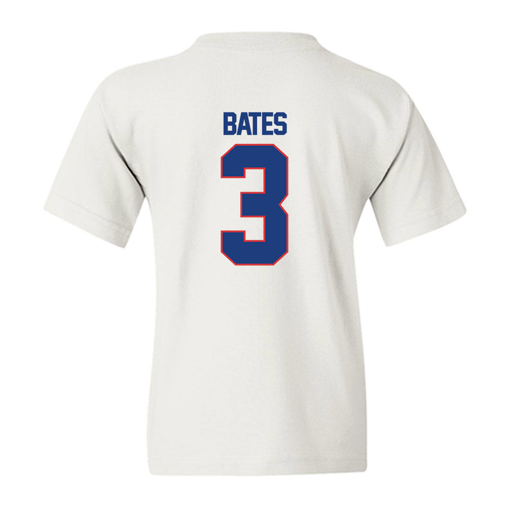 LA Tech - NCAA Men's Basketball : A.J. Bates - Generic Shersey Youth T-Shirt-1