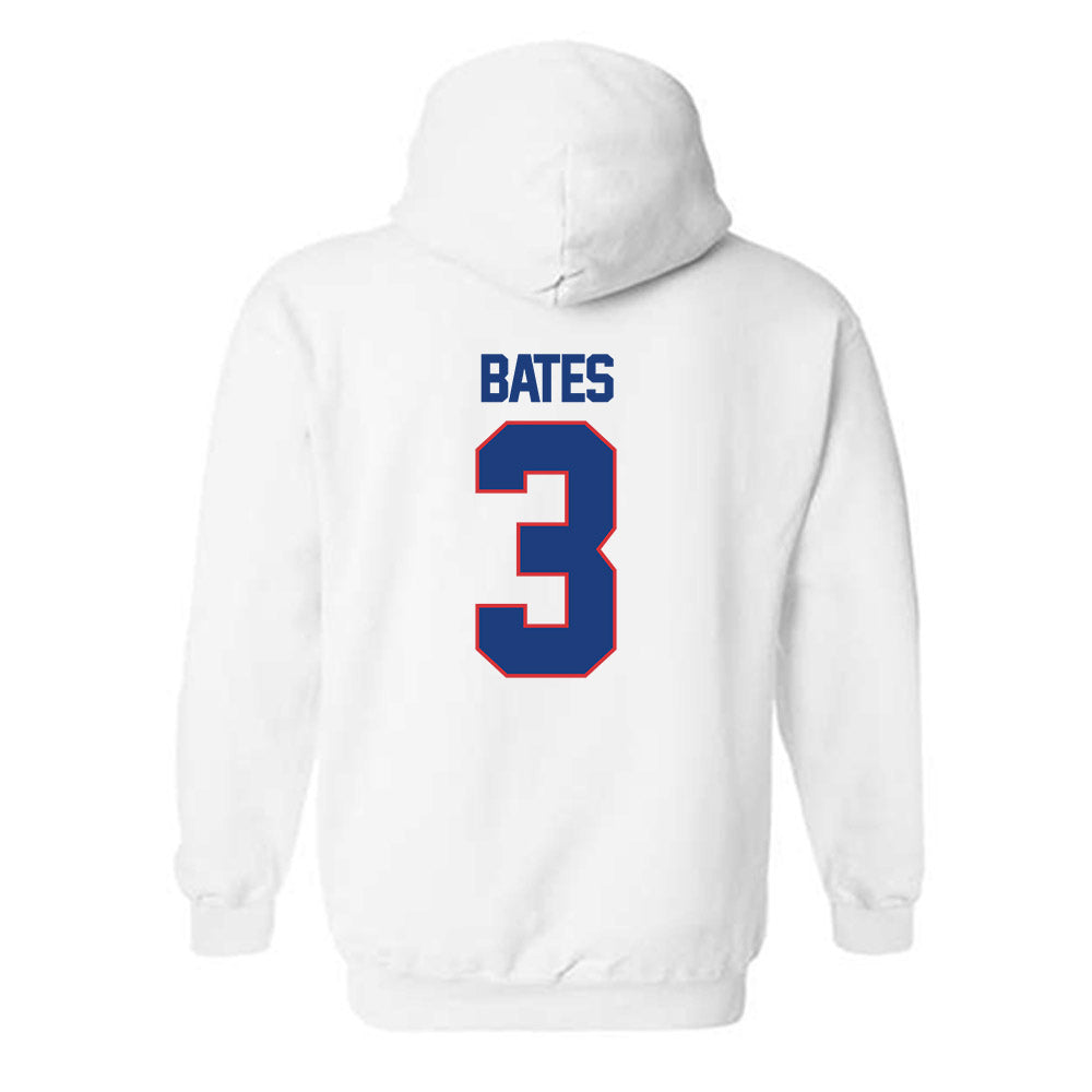 LA Tech - NCAA Men's Basketball : A.J. Bates - Generic Shersey Hooded Sweatshirt-1