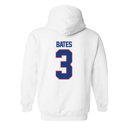 LA Tech - NCAA Men's Basketball : A.J. Bates - Generic Shersey Hooded Sweatshirt-1