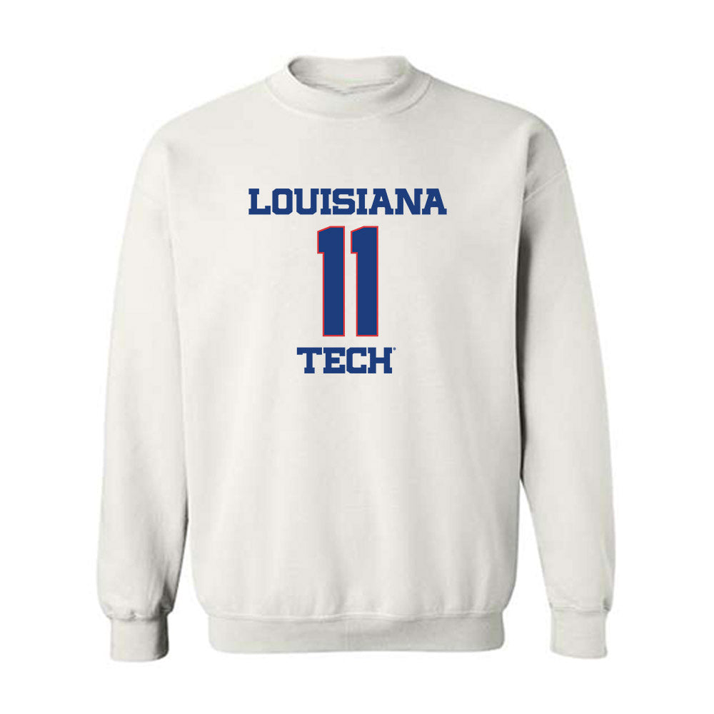 LA Tech - NCAA Men's Basketball : Kaden Cooper - Generic Shersey Crewneck Sweatshirt-0