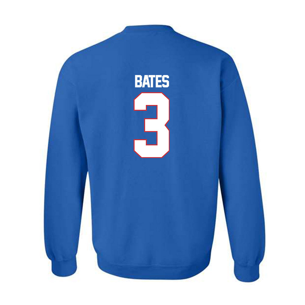 LA Tech - NCAA Men's Basketball : A.J. Bates - Generic Shersey Crewneck Sweatshirt-1