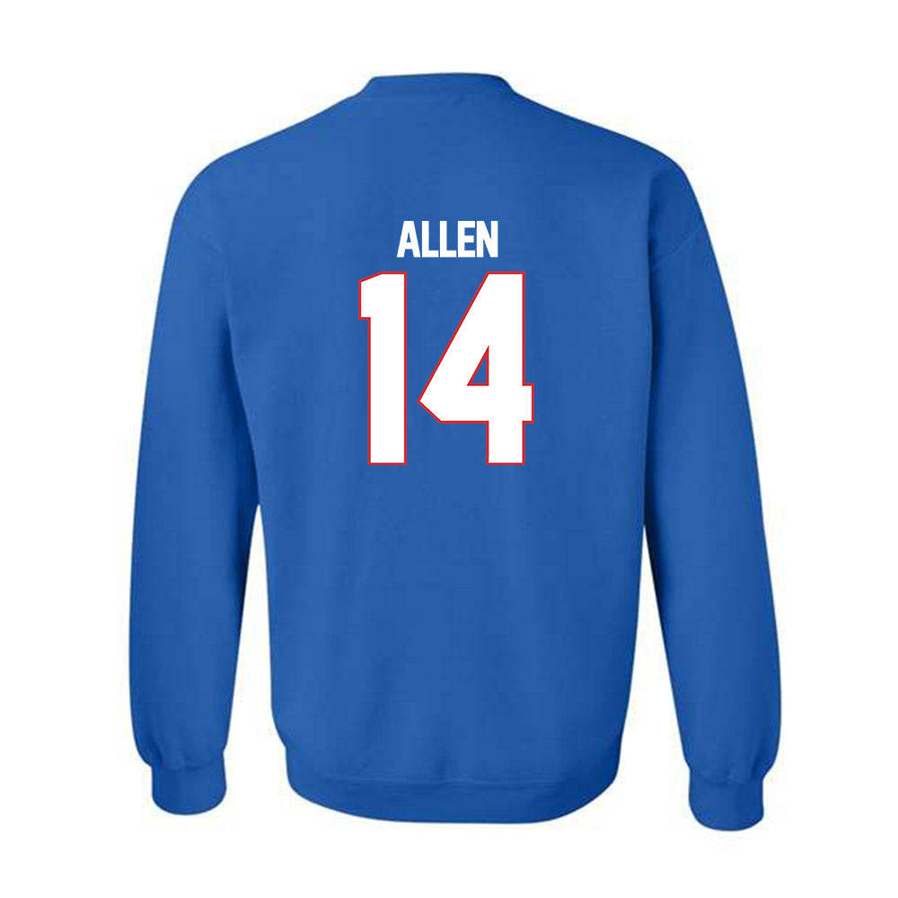 LA Tech - NCAA Men's Basketball : Will Allen - Generic Shersey Crewneck Sweatshirt-1
