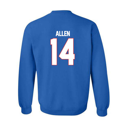 LA Tech - NCAA Men's Basketball : Will Allen - Generic Shersey Crewneck Sweatshirt-1