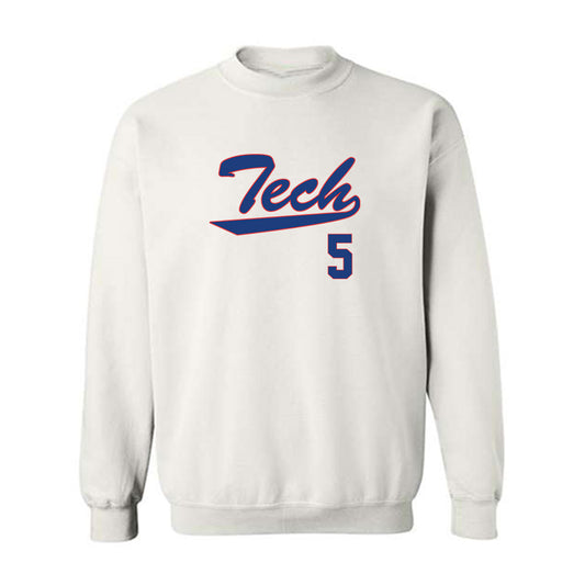 LA Tech - NCAA Softball : Addison Snyder - Generic Shersey Crewneck Sweatshirt-0
