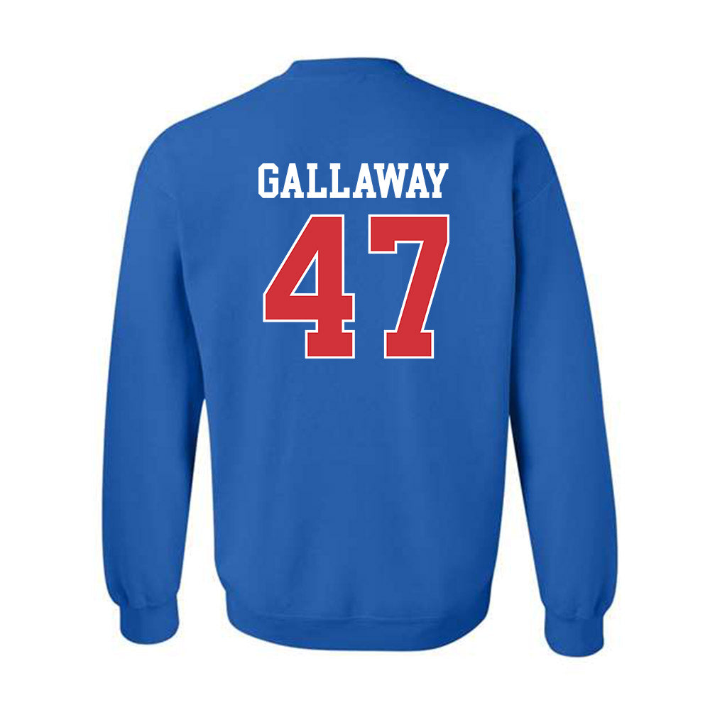 LA Tech - NCAA Softball : Bradi Gallaway - Generic Shersey Crewneck Sweatshirt-1