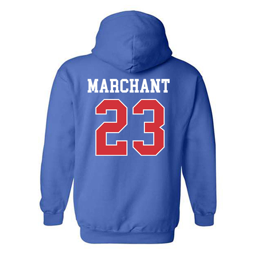 LA Tech - NCAA Softball : Reagan Marchant - Generic Shersey Hooded Sweatshirt-1