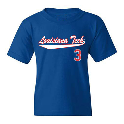 LA Tech - NCAA Softball : Cali Bennett - Generic Shersey Youth T-Shirt-0