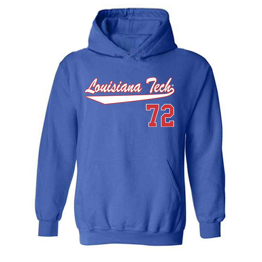 LA Tech - NCAA Softball : Bryannah Campos - Generic Shersey Hooded Sweatshirt-0