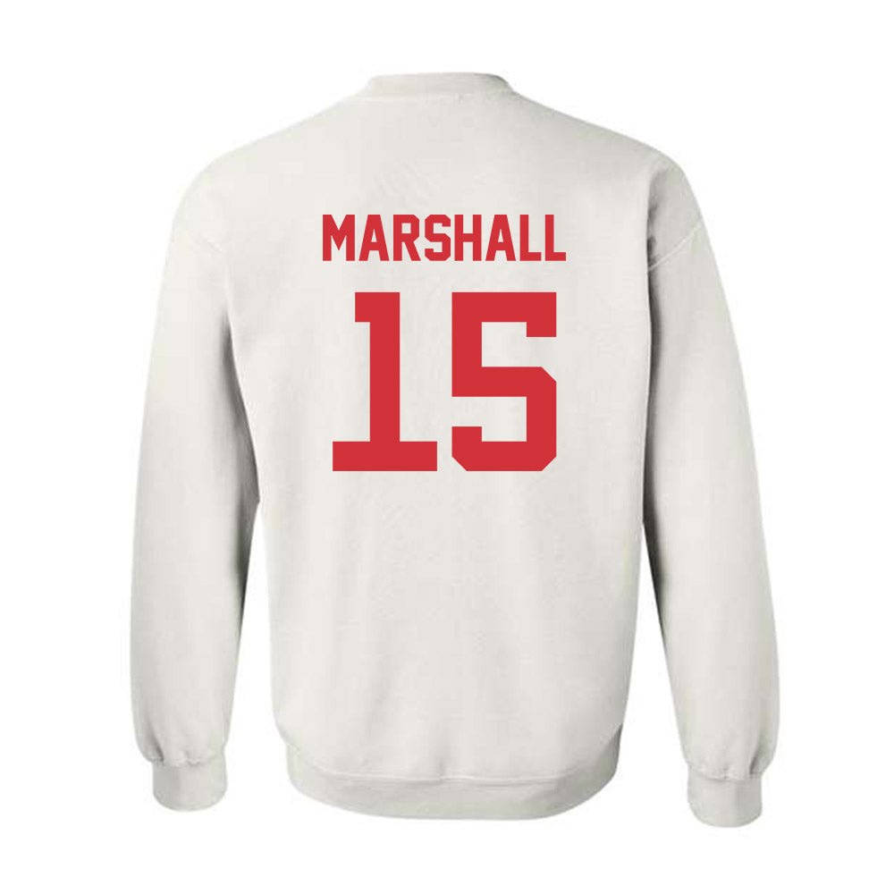 LA Tech - NCAA Women's Basketball : Jordan Marshall - Generic Shersey Crewneck Sweatshirt-1