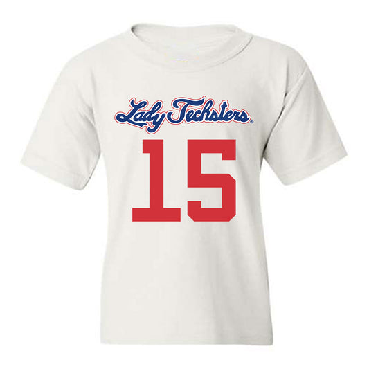 LA Tech - NCAA Women's Basketball : Jordan Marshall - Generic Shersey Youth T-Shirt-0