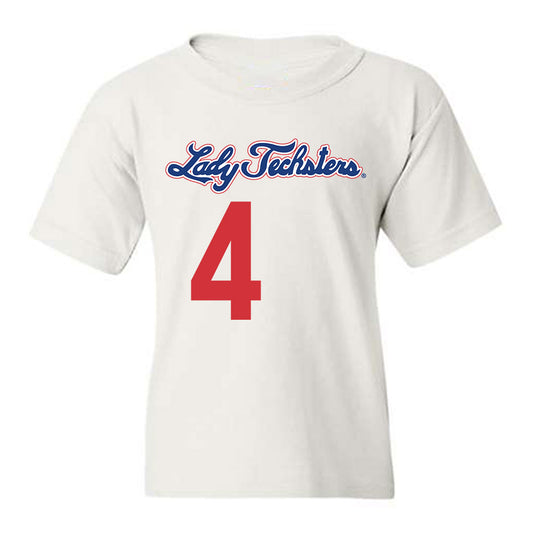 LA Tech - NCAA Women's Basketball : Joy Madison key - Generic Shersey Youth T-Shirt-0