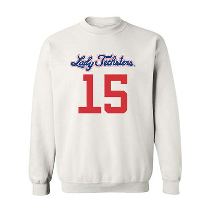 LA Tech - NCAA Women's Basketball : Jordan Marshall - Generic Shersey Crewneck Sweatshirt-0